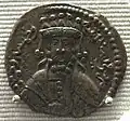 Fakhr al-Din Qara Arslan, bronce dirham, 559 AH (1163-1164)