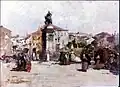 Veduta di via Senato a Milano