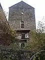 Torre medieval, fachada Oeste