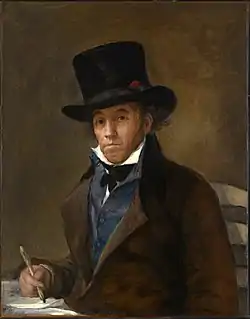 Francisco de Goya, Retrato del pintor Asensio Juliá, 1814