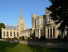 Fachada al jardín, Ashridge