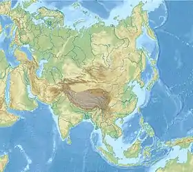 Cordillera del Karakórum ubicada en Asia