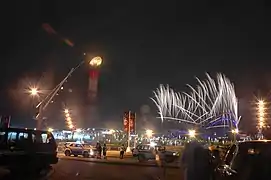 Vista de la Ciudad Deportiva de Doha durante los Juegos Asiáticos de 2006.