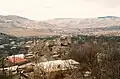 Vista de la fortaleza y el asentamiento