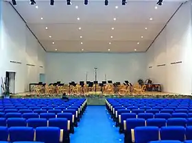 Vista del interior del Auditorio Municipal de Almoradí