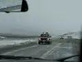 Tormenta de nieve en invierno