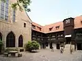 Un patio en San Agustín, Erfurt, por Martina Nolte