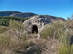 Borie en Aurel, Vaucluse, Francia.