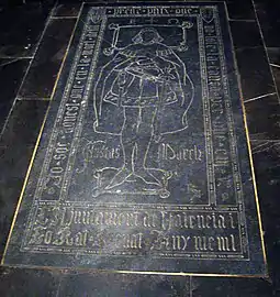 Tumba de Ausiàs March en la Catedral de Santa María de Valencia.