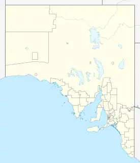 Burra ubicada en Australia Meridional