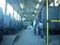 Interior de un autobús Metalpar Tronador