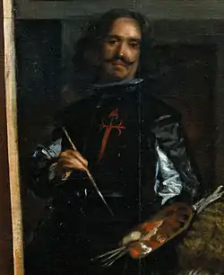 Velázquez: Autorretrato en Las Meninas, (1656).