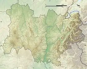 Montes Dore ubicada en Auvernia-Ródano-Alpes