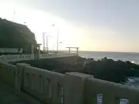 La avenida entre la Plaza Rubén Darío y la Subida Carvallo