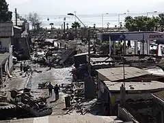 Avenida Baquedano de Coquimbo.