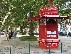 Kiosco en Lisboa.