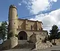 Fachada de la iglesia de San Andrés de Ayuelas