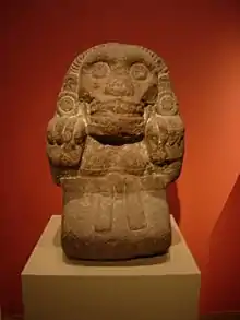 Escultura de Cihuateotl. Museo Británico, Londres