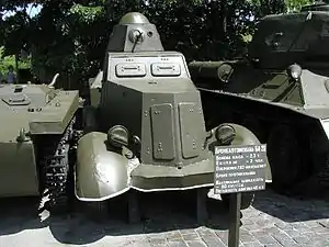 El BA-20 del Museo de la Gran Guerra Patriótica, Kiev en 2002.