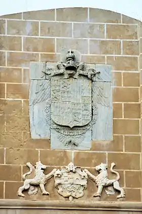 Escudo de Carlos V.