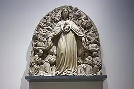 Virgen de la Misericordia, Bartolomeo Bon, ca. 1445-1450.