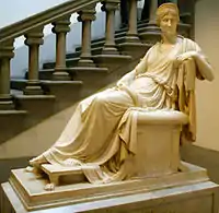 Letizia Ramolino, madre de Napoleón, de Canova, comienzos del siglo XIX.