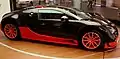 vista lateral del Veyron Super Sport  World Record Edition