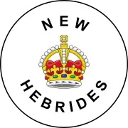 Insignia de las Nuevas Hébridas Británicas (1906-1953)