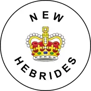 Insignia de las Nuevas Hébridas Británicas (1953-1980)