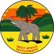 Insignia del África Occidental Británica (1870-1888)