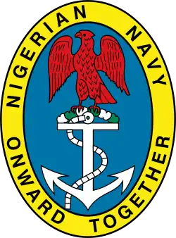 Insignia de la Armada Nigeriana.