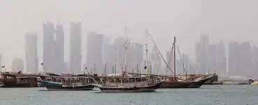 Bahía de Doha.