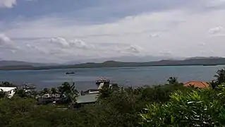 Bahía de las Calderas desde el Mirador de las Dunas