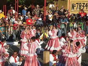 Baile de la Cumbia en el Carnaval de Barranquilla