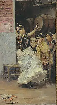 Baile por Bulerias, José García Ramos, 1884.