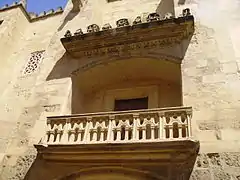 Balcón de la capilla de San Clemente