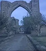 Arcos en la entrada