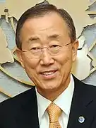  Organización de las Naciones UnidasSecretario General de las Naciones UnidasBan Ki-moon