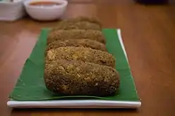 Croquetas de flor de banana