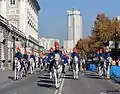 Banda de Clarines y Timbales con prenda de abrigo