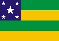 Bandera del estado de Sergipe