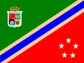 Versión modificada de la bandera Ancud, antigua capital provincial