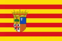 Bandera de AragónVersión institucional