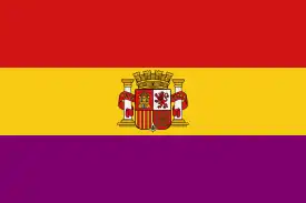 Bandera de España durante la Segunda República (1931–1939)