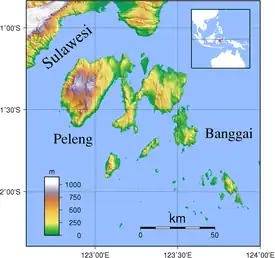 Mapa de las islas