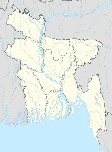 Chittagong ubicada en Bangladés