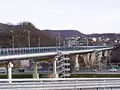 Viaducto de Baránovka y vista de Trudá