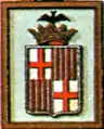 Escudo de Barcelona en 1879.