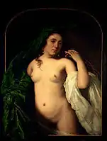 Joven mujer desnuda