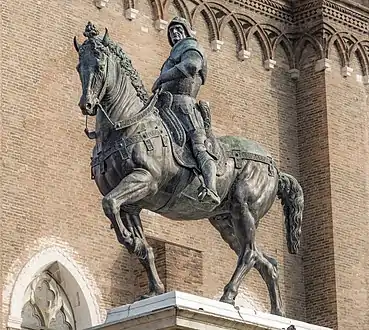 Condottiero Colleoni, de Verrocchio (1488).